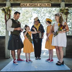 LS11176 - A quirky retro Moonrise Kingdom-inspired family centric wedding A quirky retro Moonrise Kingdom-inspired family centric wedding