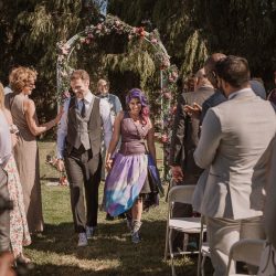 SD Helena Laurent 364 L web - Count the fandoms at this elegant & crafty super-nerd puzzlefest wedding Count the fandoms at this elegant & crafty super-nerd puzzlefest wedding