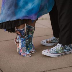 SD Helena Laurent 608 L web - Count the fandoms at this elegant & crafty super-nerd puzzlefest wedding Count the fandoms at this elegant & crafty super-nerd puzzlefest wedding