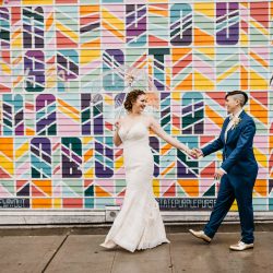 sole repair shop wedding capitol hill 27 - Don your wings & feathers for this whimsical animal menagerie wedding (with a unicorn first look!) Don your wings & feathers for this whimsical animal menagerie wedding (with a unicorn first look!)