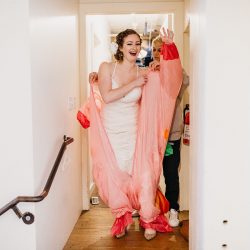 sole repair shop wedding capitol hill 3 - Don your wings & feathers for this whimsical animal menagerie wedding (with a unicorn first look!) Don your wings & feathers for this whimsical animal menagerie wedding (with a unicorn first look!)