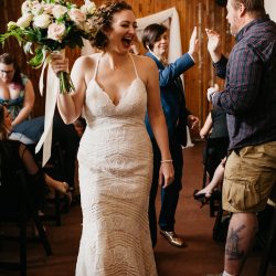 sole repair shop wedding capitol hill 75 - Don your wings & feathers for this whimsical animal menagerie wedding (with a unicorn first look!) Don your wings & feathers for this whimsical animal menagerie wedding (with a unicorn first look!)