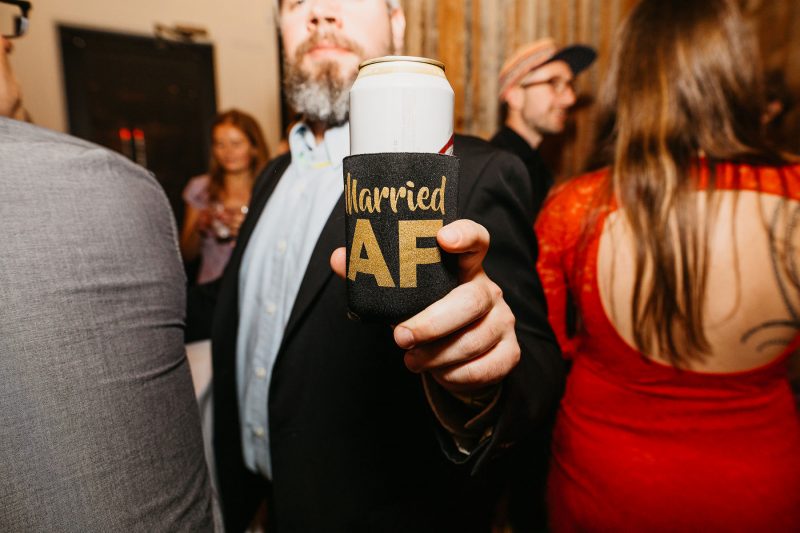 Don your wings & feathers for this whimsical animal menagerie wedding (with a unicorn first look!)