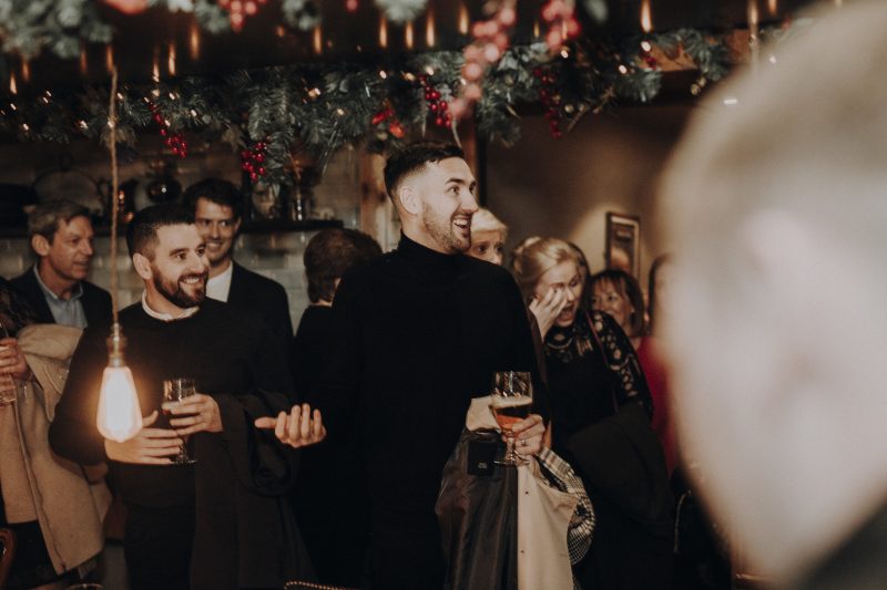 Just wait until you see the faces of the guests in this surprise wedding video in Glasgow
