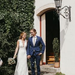 166 - These world travelers tied the knot at their German castle wedding These world travelers tied the knot at their German castle wedding