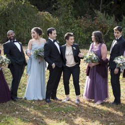 Wild beauty and rock star babes at this greenery wedding in Connecticut