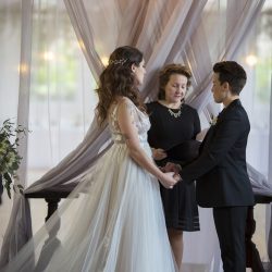 Wild beauty and rock star babes at this greenery wedding in Connecticut