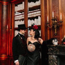 SayjalSteveBlog 006 - A chic & macabre Halloween wedding at the International Museum of Surgical Science A chic & macabre Halloween wedding at the International Museum of Surgical Science