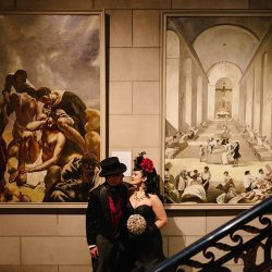 SayjalSteveBlog 010 - A chic & macabre Halloween wedding at the International Museum of Surgical Science A chic & macabre Halloween wedding at the International Museum of Surgical Science