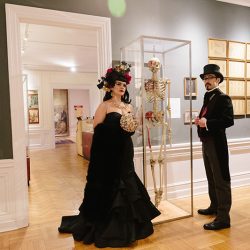 SayjalSteveBlog 012 - A chic & macabre Halloween wedding at the International Museum of Surgical Science A chic & macabre Halloween wedding at the International Museum of Surgical Science