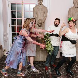 SayjalSteveBlog 053 - A chic & macabre Halloween wedding at the International Museum of Surgical Science A chic & macabre Halloween wedding at the International Museum of Surgical Science