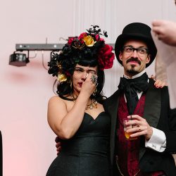 SayjalSteveBlog 079 - A chic & macabre Halloween wedding at the International Museum of Surgical Science A chic & macabre Halloween wedding at the International Museum of Surgical Science