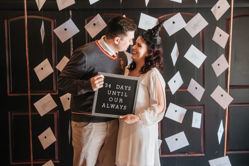 This Couple Celebrated a Harry Potter-Themed Wedding -- And It Was Magical!