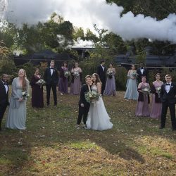 Wild beauty and rock star babes at this greenery wedding in Connecticut