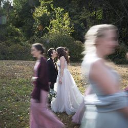 Wild beauty and rock star babes at this greenery wedding in Connecticut