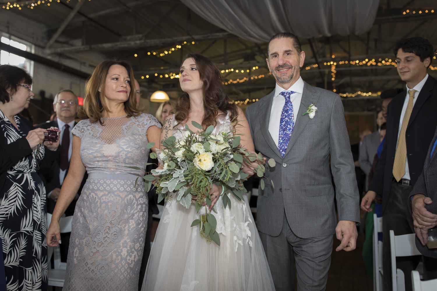 Wild beauty and rock star babes at this greenery wedding in Connecticut