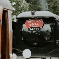bkp 47 - All aboard this gorgeous steam train wedding with a museum party in Manchester, UK All aboard this gorgeous steam train wedding with a museum party in Manchester, UK
