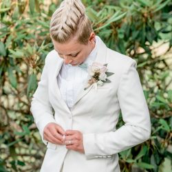 deGonzague Heffernan TrinaDinnarPhotography SameSexOceansideNauticalMaineWedding84 big - Two brides, a scrapbook proposal, & their sun-drenched nautical Maine wedding deGonzague Heffernan TrinaDinnarPhotography SameSexOceansideNauticalMaineWedding84 big