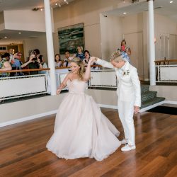 deGonzague Heffernan TrinaDinnarPhotography SameSexOceansideNauticalMaineWedding86 big - Two brides, a scrapbook proposal, & their sun-drenched nautical Maine wedding Two brides, a scrapbook proposal, & their sun-drenched nautical Maine wedding