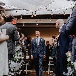greg britt 163 - A chic Manhattan brunch wedding with two grooms & lots of greenery A chic Manhattan brunch wedding with two grooms & lots of greenery