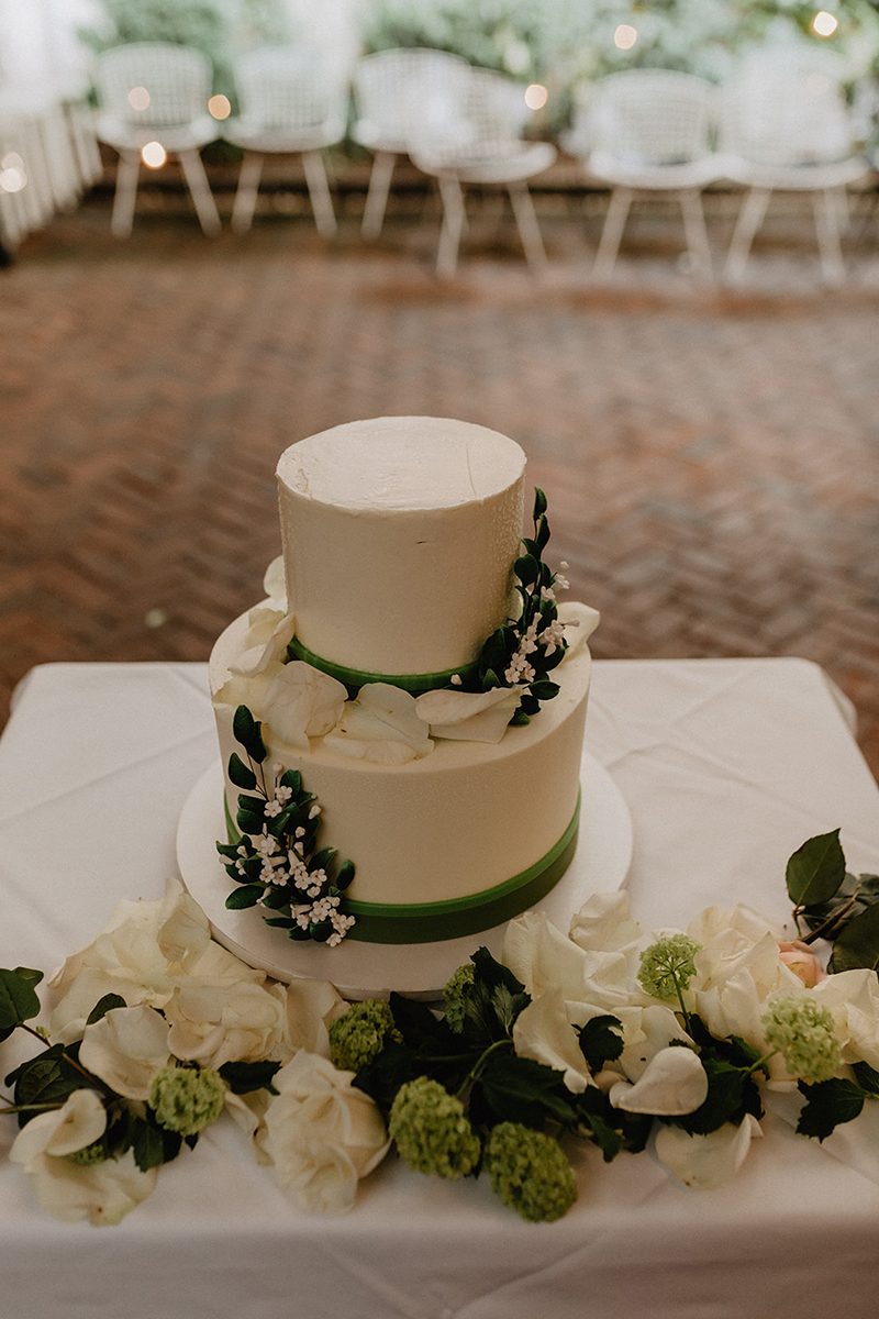 A chic Manhattan brunch wedding with two grooms & lots of greenery