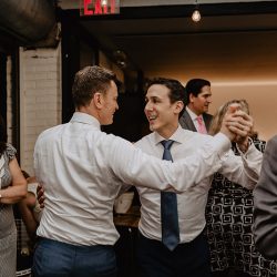 greg britt 483 - A chic Manhattan brunch wedding with two grooms & lots of greenery A chic Manhattan brunch wedding with two grooms & lots of greenery
