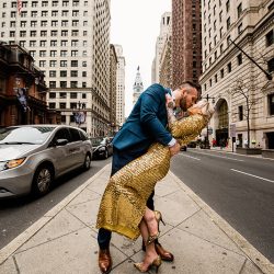 A sweet Philadelphia elopement with an homage to some of the best photo spots in Philly