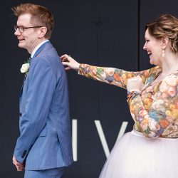 B First Look 12 - A whimsical & intimate pop culture wedding in Chicago? As you wish B First Look 12