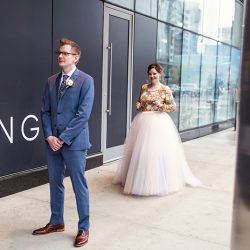 B First Look 3 - A whimsical & intimate pop culture wedding in Chicago? As you wish B First Look 3