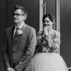 B First Look 6 - A whimsical & intimate pop culture wedding in Chicago? As you wish B First Look 6