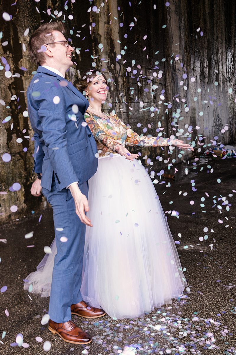 A whimsical & intimate pop culture wedding in Chicago? As you wish