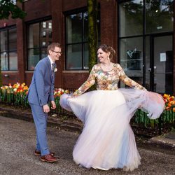 Bride Groom 79 - A whimsical & intimate pop culture wedding in Chicago? As you wish Bride Groom 79