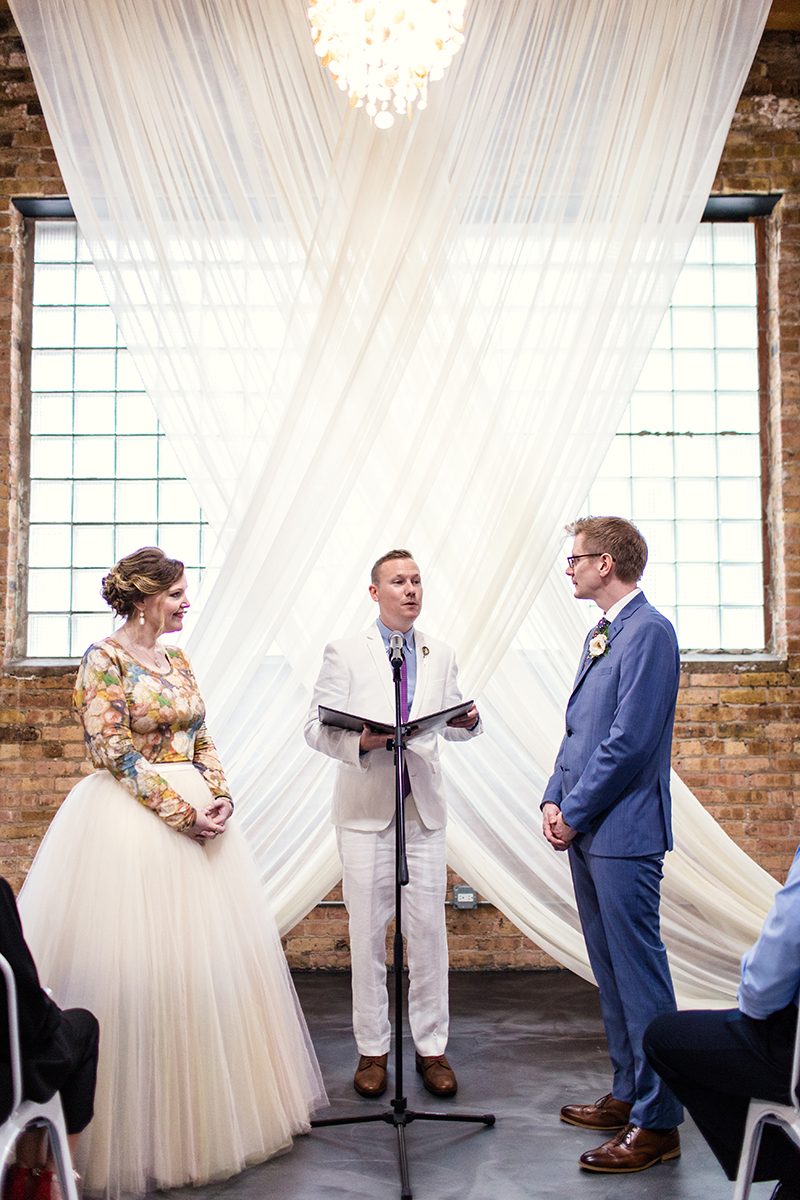 A whimsical & intimate pop culture wedding in Chicago? As you wish