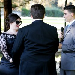 Here's how Jeff Goldblum helped make this horror film-inspired Halloween wedding come to be