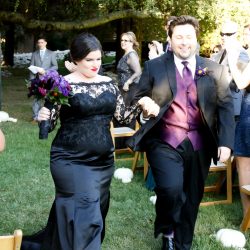 Here's how Jeff Goldblum helped make this horror film-inspired Halloween wedding come to be