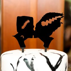 Here's how Jeff Goldblum helped make this horror film-inspired Halloween wedding come to be