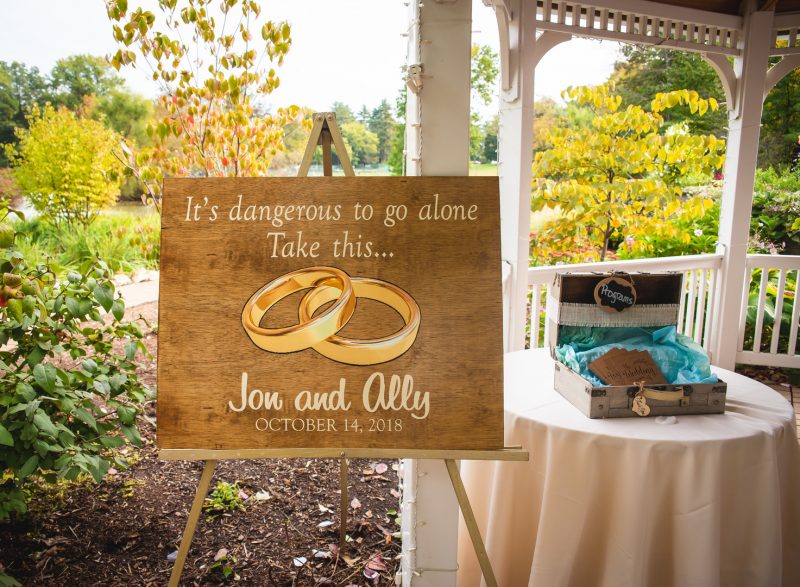 Flora & DIY magic at this garden brunch wedding at the Pond House Cafe in Connecticut