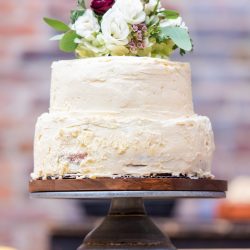 A New York confectionery wedding with smoke bombs, viking horns, & a haunted paintball field