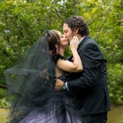 Faubert Glendinning LifeisBeautifulPhotography MelanieCory061 big - A Hallowedding costume party with a gorgeous purple and black gown A Hallowedding costume party with a gorgeous purple and black gown