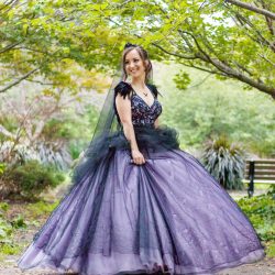 Faubert Glendinning LifeisBeautifulPhotography MelanieCory194 big - A Hallowedding costume party with a gorgeous purple and black gown A Hallowedding costume party with a gorgeous purple and black gown