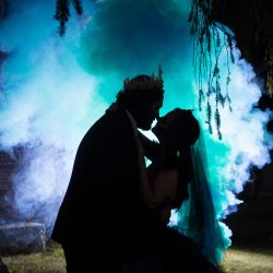 Faubert Glendinning LifeisBeautifulPhotography MelanieCory269 big - A Hallowedding costume party with a gorgeous purple and black gown A Hallowedding costume party with a gorgeous purple and black gown