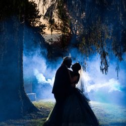 Faubert Glendinning LifeisBeautifulPhotography MelanieCory274 big - A Hallowedding costume party with a gorgeous purple and black gown A Hallowedding costume party with a gorgeous purple and black gown