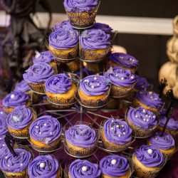 Faubert Glendinning LifeisBeautifulPhotography MelanieCory280 big - A Hallowedding costume party with a gorgeous purple and black gown A Hallowedding costume party with a gorgeous purple and black gown