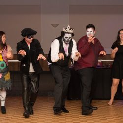 Faubert Glendinning LifeisBeautifulPhotography MelanieCory396 big - A Hallowedding costume party with a gorgeous purple and black gown A Hallowedding costume party with a gorgeous purple and black gown