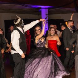 Faubert Glendinning LifeisBeautifulPhotography MelanieCory402 big - A Hallowedding costume party with a gorgeous purple and black gown A Hallowedding costume party with a gorgeous purple and black gown