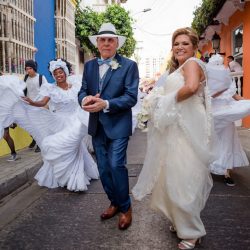 Hernandez Buonomo GaboampMafeFotografia 26042019MFE9763 big - Love the color & dancing at this Colombia destination wedding A spectacle of dance & color await at this Caribbean destination wedding in Columbia