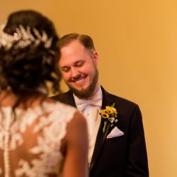 Sunflowers, video games, and ribbon wands at this Kentucky mansion wedding