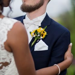 Sunflowers, video games, and ribbon wands at this Kentucky mansion wedding
