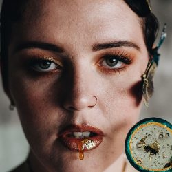 Insect Bridal Chettara T Photography 152 - Beautiful and avant-garde insect-themed wedding inspo Who knew a insect-themed wedding could be one of the most beautiful & avant garde EVER