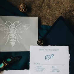 Insect Bridal Chettara T Photography 376 - Beautiful and avant-garde insect-themed wedding inspo Who knew a insect-themed wedding could be one of the most beautiful & avant garde EVER